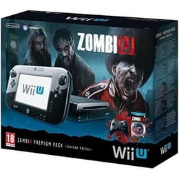 Wii U Premium 32GB - Čierna - Limitovaná edícia Zombi U + Zombi U