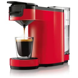 Kapsulový kávovar Kompatibilné so Sensio Philips HD7880/81 1L - Červená