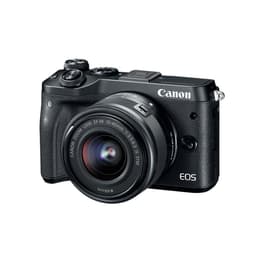 Canon EOS M6 Hybridný 24.2 - Čierna