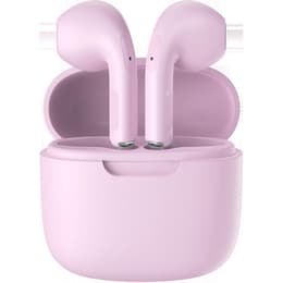 Slúchadlá Do uší Bigben Connected Ecouteurs ColorBuds True Wireless Bouton Google Assistant & Siri Rose Bigben Bluetooth - Ružová