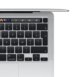 MacBook Pro 13" (2020) - Apple M1 8‑core CPU a GPU 8-Core - 8GB RAM - SSD 256GB - QWERTY - Anglická