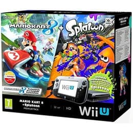Wii U Premium 32GB - Čierna + Mario Kart 8 + Splatoon