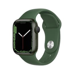 Apple Watch (Series 7) 2021 GPS 41mm - Hliníková Zelená - Sport band Zelená