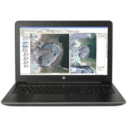 HP ZBook 15 G3 15" (2015) - Core i5-6200U - 8GB - SSD 256 GB QWERTY - Anglická