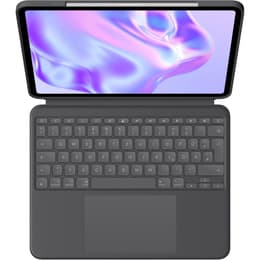 QWERTZ Klávesnica Logitech Nemecká Bezdrôtové Podsvietená klávesnica Combo Touch