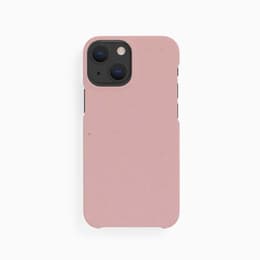 Obal iPhone 13 Mini - Prírodný materiál - Ružová