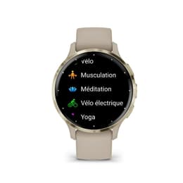 Smart hodinky Garmin Venu 3S á á - Béžová