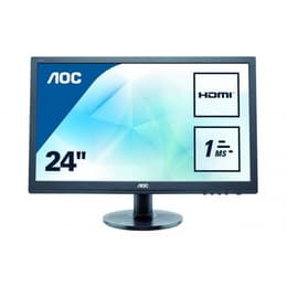 Monitor 24 Aoc E2460SH 1920 x 1080 LCD Sivá