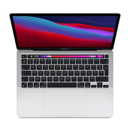 MacBook Pro 13" (2020) - Apple M1 8‑core CPU a GPU 8-Core - 8GB RAM - SSD 512GB - Štandardná obrazovka - QWERTY - Portugalská