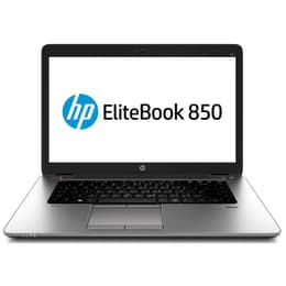 HP EliteBook 850 G1 15" (2014) - Core i5-4300U - 8GB - SSD 256 GB QWERTY - Anglická