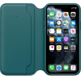 Apple Obal case iPhone 11 Pro - Koža Modrá