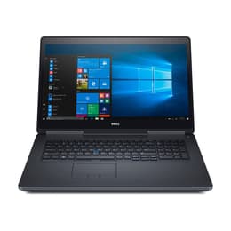 Dell Precision 7720 17" Core i7-7700HQ - SSD 512 GB - 32GB AZERTY - Francúzska