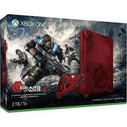 Xbox One S 2000GB - Červená - Limitovaná edícia Gears of War 4 + Gears of War 4