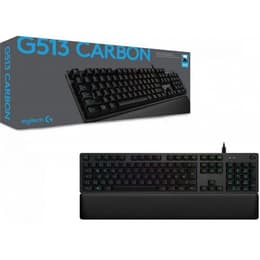 QWERTZ Klávesnica Logitech Nemecká Podsvietená klávesnica G513 Carbon