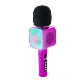 Audio príslušenstvo Bigben Micro karaoké avec effets lumineux - rose