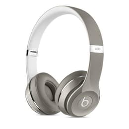 Slúchadlá Beats solo 2 Potláčanie hluku wireless Mikrofón - Strieborná