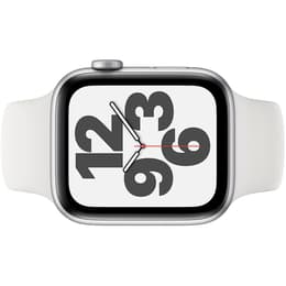 Apple Watch (Series SE) 2020 GPS + mobilná sieť 44mm - Hliníková Strieborná - Sport band Biela