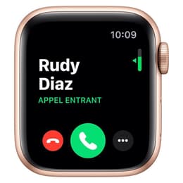 Apple Watch (Series 5) 2019 GPS + mobilná sieť 40mm - Hliníková Zlatá - Sport band Ružová