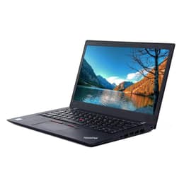 Lenovo ThinkPad T470S 14" (2017) - Core i5-7300U - 8GB - SSD 256 GB QWERTY - Anglická