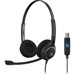 Slúchadlá Sennheiser SC260 drôtové Mikrofón - Čierna