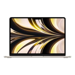 MacBook Air 13" (2022) - Apple M2 8‑core CPU a GPU 8-Core - 8GB RAM - SSD 256GB - Štandardná obrazovka - QWERTY - Švédska