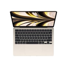 MacBook Air 13" (2022) - Apple M2 8‑core CPU a GPU 8-Core - 8GB RAM - SSD 256GB - Štandardná obrazovka - QWERTY - Švédska