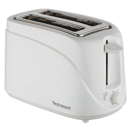 Hriankovač Grille Pain 2 avec Fentes, Techwood TGP-202 - Coloris Blanc priestory - Biela