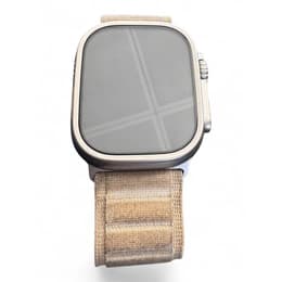 Apple Watch Ultra (2022) GPS + mobilná sieť 49 mm - Titánová Prírodný titán