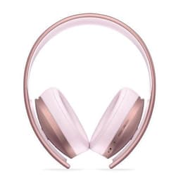 Slúchadlá Sony Gold Wireless Headset Rose Gold Edition Potláčanie hluku gaming drôtové + bezdrôtové Mikrofón - Ružové zlato