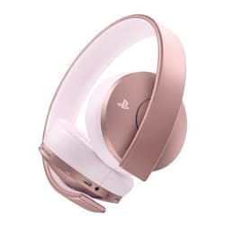 Slúchadlá Sony Gold Wireless Headset Rose Gold Edition Potláčanie hluku gaming drôtové + bezdrôtové Mikrofón - Ružové zlato