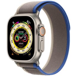 Apple Watch (Ultra) 2022 GPS + mobilná sieť 49mm - Titánová Sivá - Slučka na trase Sivá