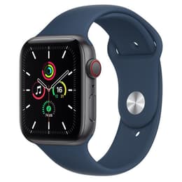 Apple Watch (Series SE) 2020 GPS + mobilná sieť 44mm - Hliníková Vesmírna šedá - Sport band Modrá