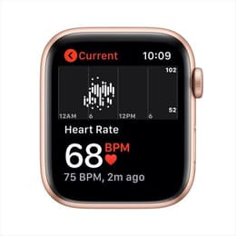 Apple Watch Series SE 1 (2020) GPS + mobilná sieť 44 mm - Hliníková Zlatá - Sport band Ružová