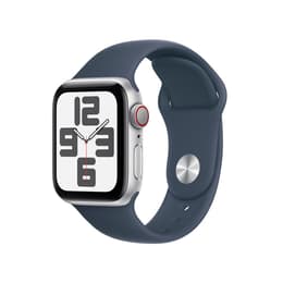 Apple Watch (Series SE) 2022 GPS 40mm - Hliníková Strieborná - Modrá