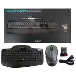 QWERTY Klávesnica Logitech Anglická (US) Bezdrôtové MK735