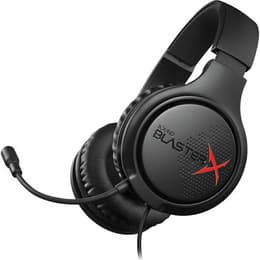 Slúchadlá Creative Sound Blaster X H3 Potláčanie hluku gaming drôtové Mikrofón - Čierna/Červená