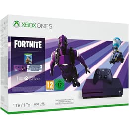 Xbox One S 1000GB - Čierna - Limitovaná edícia Fortnite + Fortnite