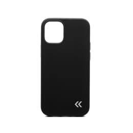 Obal iPhone 12 mini a ochranný displej - Plast - Čierna