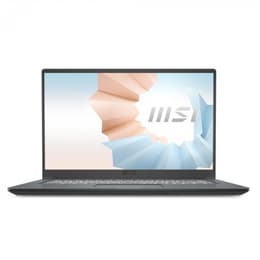 MSI Modern 15 A11M-815BE 15" (2021) - Core i7-1195G7 - 16GB - SSD 512 GB AZERTY - Belgická