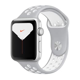 Apple Watch (Series 5) 2019 GPS 40mm - Hliníková Strieborná - Nike Sport band