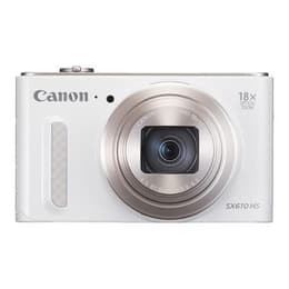 Canon PowerShot SX610 HS Kompakt 20 - Biela