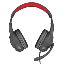 Slúchadlá Trust GXT 307 Ravu gaming drôtové Mikrofón - Čierna/Červená