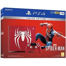 PlayStation 4 Slim 1000GB - Červená - Limitovaná edícia Marvel’s Spider-Man + Marvel’s Spider-Man