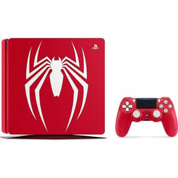 PlayStation 4 Slim 1000GB - Červená - Limitovaná edícia Marvel’s Spider-Man + Marvel’s Spider-Man