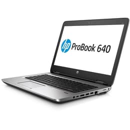 HP ProBook 640 G2 14" (2016) - Core i5-6300U - 16GB - SSD 256 GB QWERTY - Anglická