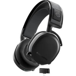 Slúchadlá Steelseries Arctis 7+ Potláčanie hluku gaming wireless Mikrofón - Čierna