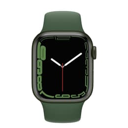 Apple Watch Series 7 (2021) GPS + mobilná sieť 45 mm - Hliníková Zelená - Sport band Zelená