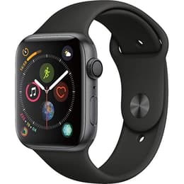 Apple Watch (Series 4) GPS 44mm - Hliníková Vesmírna šedá - Sport loop Čierna