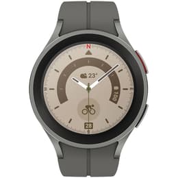 Smart hodinky Samsung Galaxy Watch 5 Pro á á - Strieborná