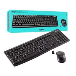 QWERTY Klávesnica Logitech Španielská Bezdrôtové MK270